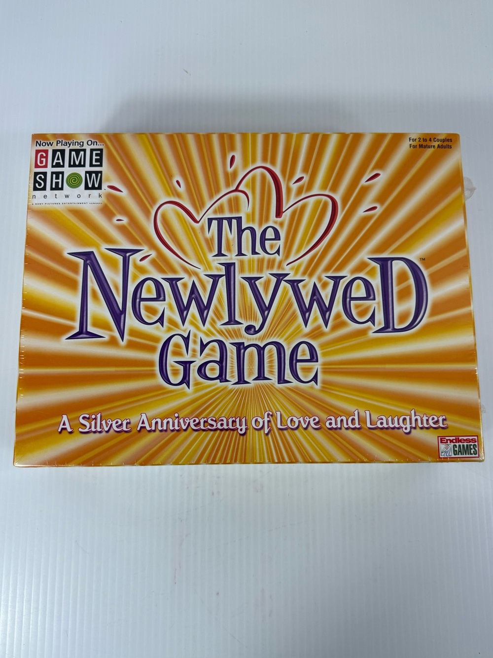 Vtg The Newlywed Board Game 1998 Endless Games for Mature Adults NEW Sealed